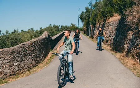 Private Electric Bike 2 hours Tour of Florence Hills with Gelato Tasting