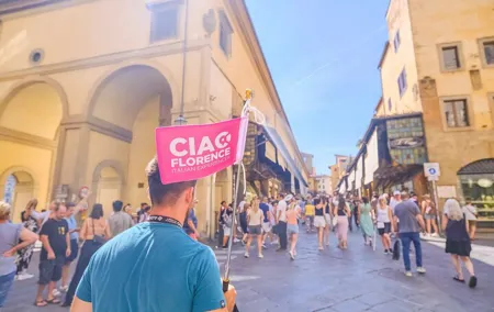 Best of Florence walking tour & Accademia Gallery- monolingual small group tour