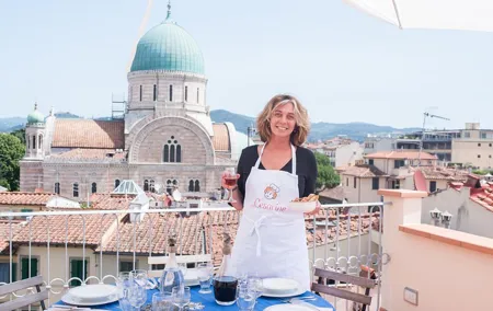 Typical Dining & Cooking Demo at Local's Home in Florence