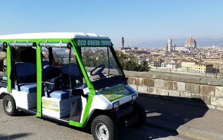 Florence Tour by Eco Car with Panoramic View
