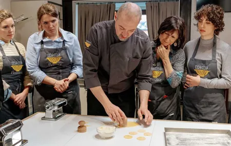MaMa Florence Guided Market Tour and 4 Course-Pasta Cooking Class