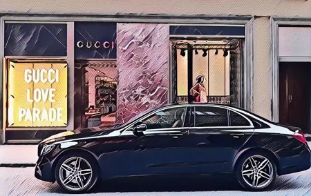 Limousine Service from Florence The Mall Outlet private driver