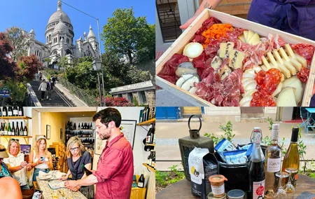 Paris : Montmartre Walking tour with Food & Drinks