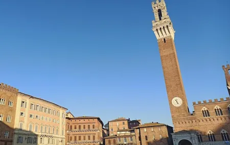 Visit Siena & San Gimignano with Lunch & Wine Tasting Experience