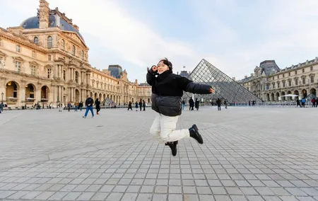 Louvre Quick and Chic Private Professional Photoshoot