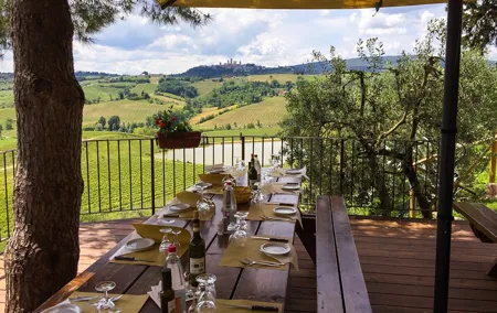 Private Guided E-bike Tour of San Gimignano with Wine Tasting