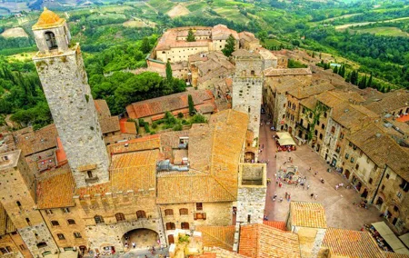 Ancient Wine Cities: Montalcino, San Gimignano and Chianti