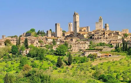 San Gimignano and Abbey of San Galgano