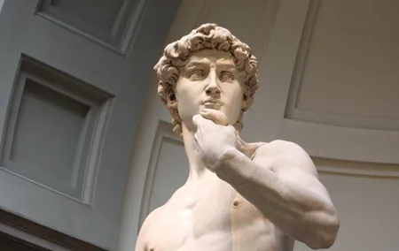 David and the highlights of Florence.