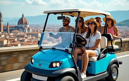 Florence Tour - 60 Minutes by Golf Cart with Multilingual Guide