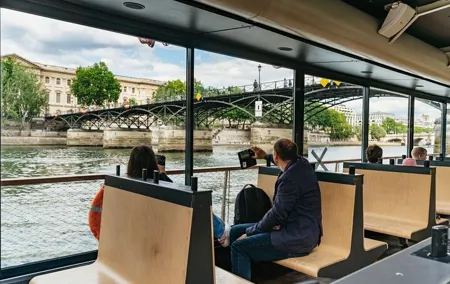 Paris Seine River Cruise with Commentary - Flexible Ticket