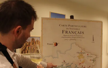 Pairings between French wines and cheeses, including champagne