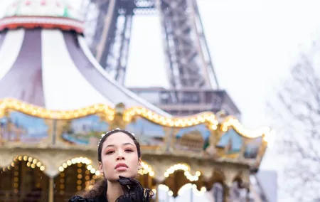 Paris fashion photoshoot with a pro team