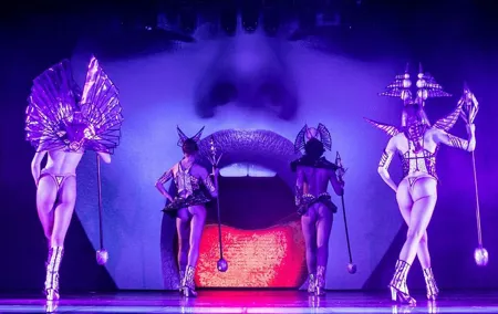Paris Paradis Latin Cabaret VIP seating, Dinner & Bollinger Champ