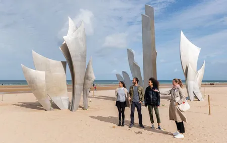 Normandy Landing Beaches 2 Days Trip with Pick-Up from Paris