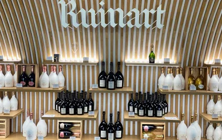 GRAND VINTAGE Ruinart Veuve Clicquot Private Champagne from Paris
