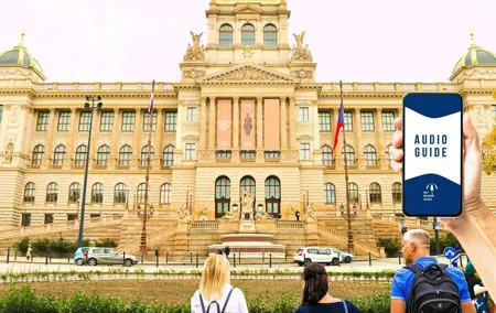 Prague: National Museum Ticket & Online Audioguide City Tour