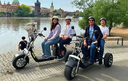 The Highlights of Prague on eBike or electric Scooter