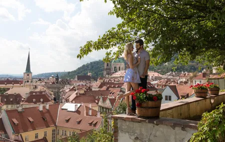Photo Shoot for couple in Prague