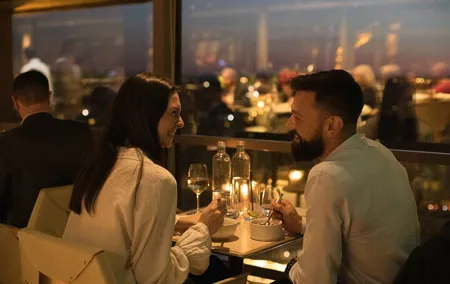 Paris Christmas Eve Dinner at Eiffel Tower's Madame Brasserie