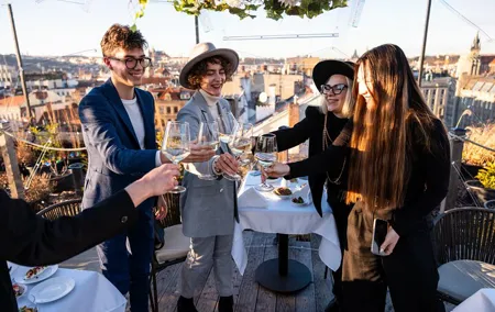 Sky Bar Prague Aperitivo