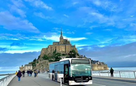 Private Day Trip from Paris to Mont Saint-Michel and Étretat