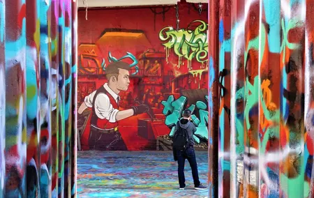 Paris Street Art bike tour - Open Air Museum