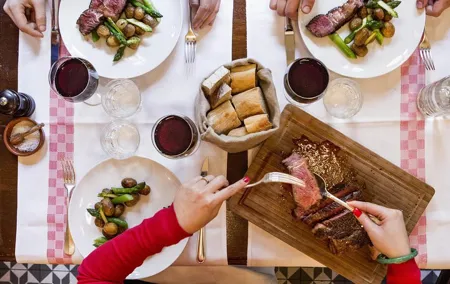Bouchon Restaurant Dining Experience at Aux Lyonnais by Alain Ducasse