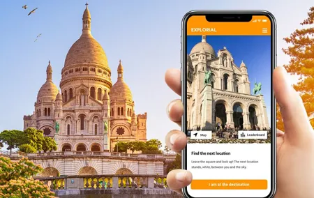 Paris (Montmartre) Scavenger Hunt and Sights Self-Guided Tour