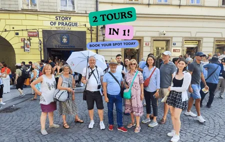 Guided Old Town & Jewish quarter Walking Tour Prague (Tip-based)
