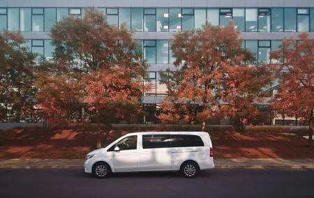 Private DEPARTURE Transfer by MINIVAN Mercedes Vito 8+1pax