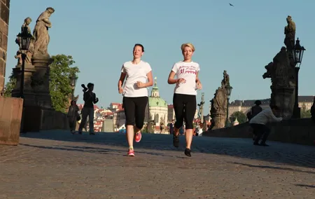 Guided Sightseeing Running Tour in Prague (9-12K)