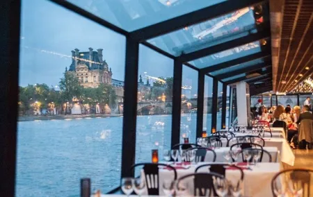 Menu Dinner Paris Night Cruise Bateaux Parisien