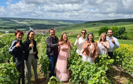 Champagne Tour: 3 family estates, 10 Tastings & Lunch