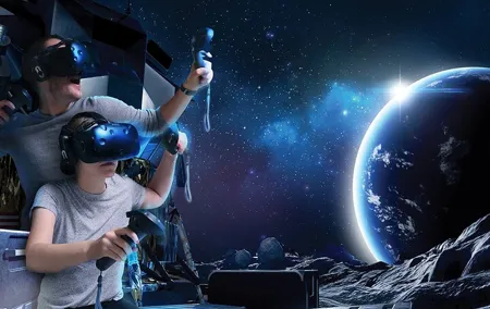 Virtual reality experience in Paris