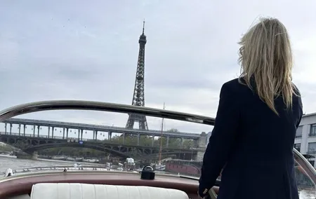 Private Cruise In Paris aboard a Riva-style boat