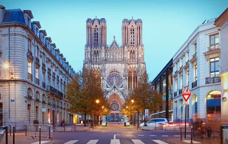 Transfer Paris/CDG/ORLY to Reims/Champagne, fluent English driver