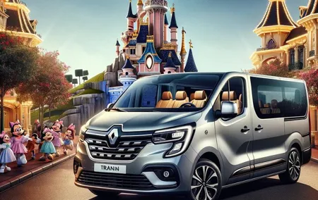 Airport Transfer Paris - Disneyland - Minivan 1-8 Passengers