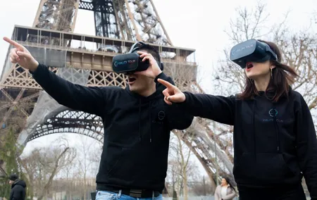 Virtual Reality Guided Tour at the Eiffel Tower