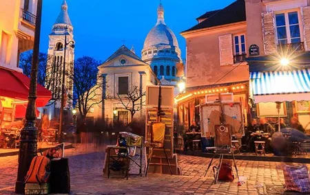 Guided tour of Montmartre and Cruise on the Seine