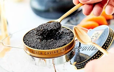 Mouth water caviar