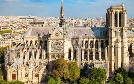 Notre Dame Exterior Walking Tour With Archaeological Crypt