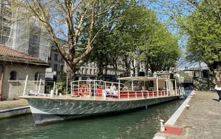 100% Electric Cruise on the Canal Saint Martin, Arsenal-Follereau