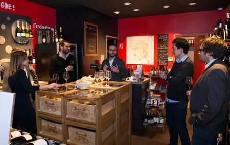 Paris Nation wine tasting
