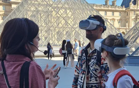 Paris Experience the history of the Louvre with virtual reality