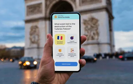 Paris Interactive City Tour