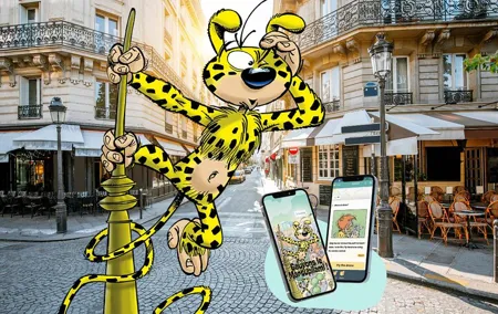 Children's escape game in the city of Paris Marsupilami
