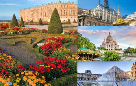 Versailles Combo : Notre Dame, Louvre, Montmartre & Hotel pickup