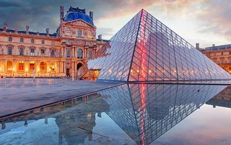 Paris Private Vintage Car Tour with Louvre and Versailles and pick up drop