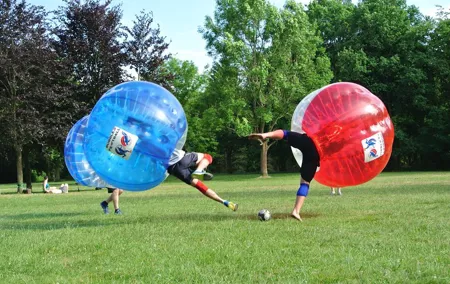 Bubble football